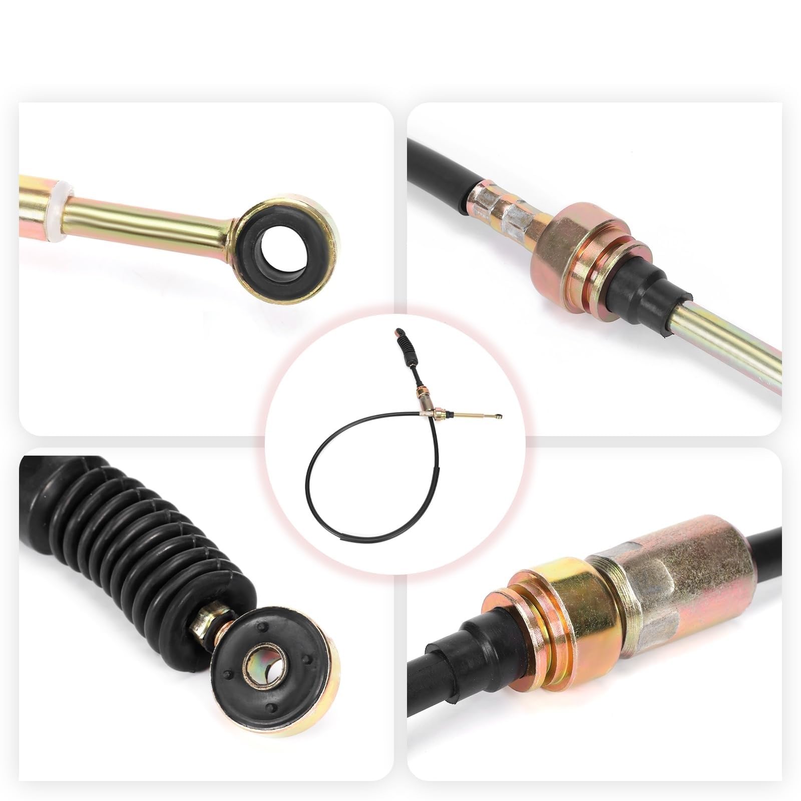 Compatible Con Toyota Para RAV4 1996 1997 1998 1999 2000 Cable De Control De Cambio De Transmisión Manual Cable De Cambio De Marchas 33821-42070 33822-42030 Conjunto de cable