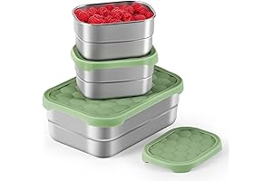 Stainless Steel Snack Containers for Kids