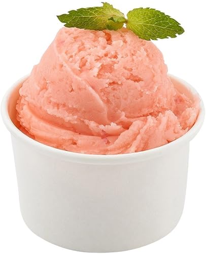 Restaurantware Coppetta Coppetta - Vasos de helado desechables blancos de 3 onzas de 200 CT - Coppetta Small Hot & Cold To Go Cups: Perfecto para