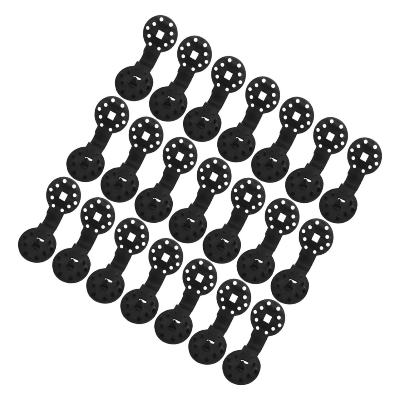 BESTonZON 60Pcs Garden Shade Cloth Clips Durable Plastic Netting Clips for Sunshade Lightweight and Sturdy for Greenhouse Patio and Outdoor Use Easy to Secure Shade