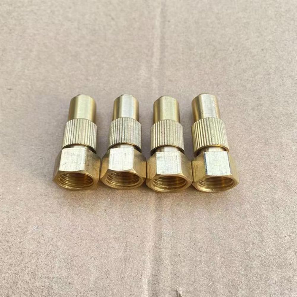 Dysze do myjek ciśnieniowych, Końcówki dysz natryskowych Mosiężna dysza regulowana 1,5 mm M14x1, z podkładką O-ring 2-10 szt(Brass Ceramic Spray Disc,5pc)