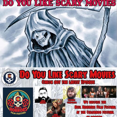 Page de couverture de Join us live from the Colorado Festival of Horror as we discuss the Reel Horrors Film Festival