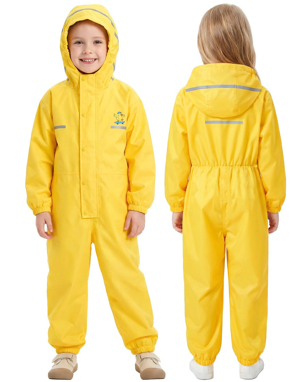JiAmy Kids One Piece Rain Suit