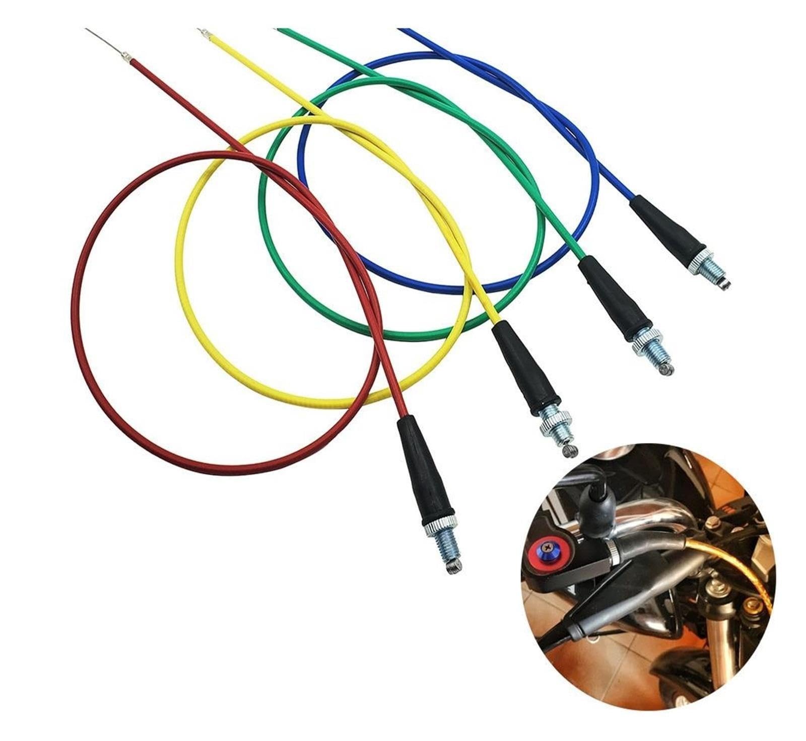 Cavo Acceleratore Universale A Testa Dritta Da 990 Mm for Dirt Bike Honda
