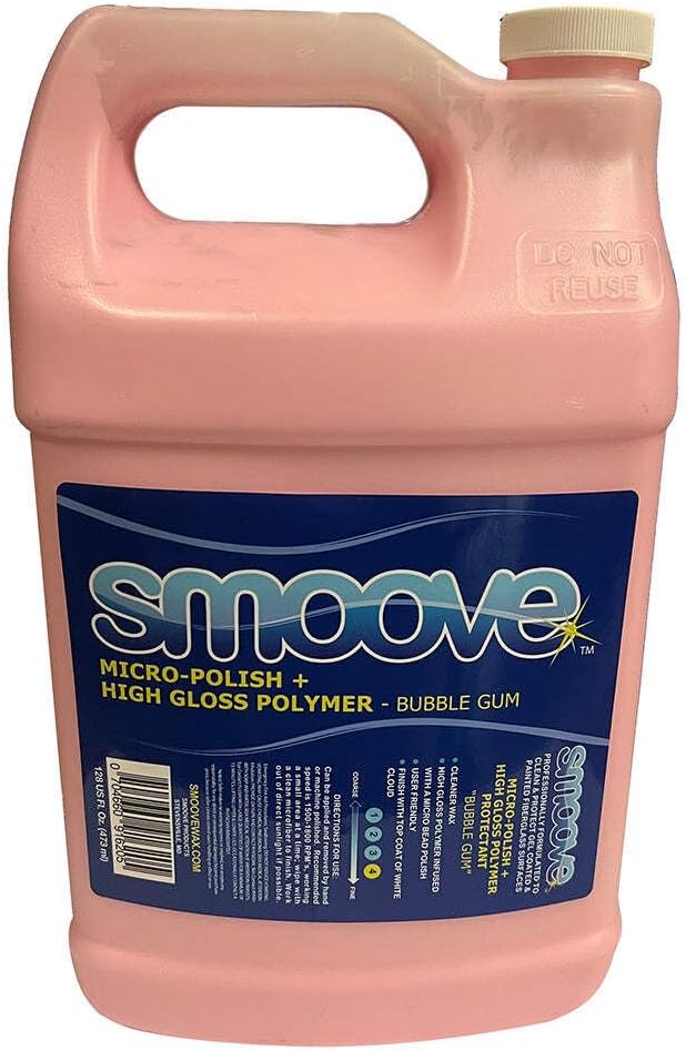 Smoove Bubble Gum Micro Polish + High Gloss Polymer - Gallon