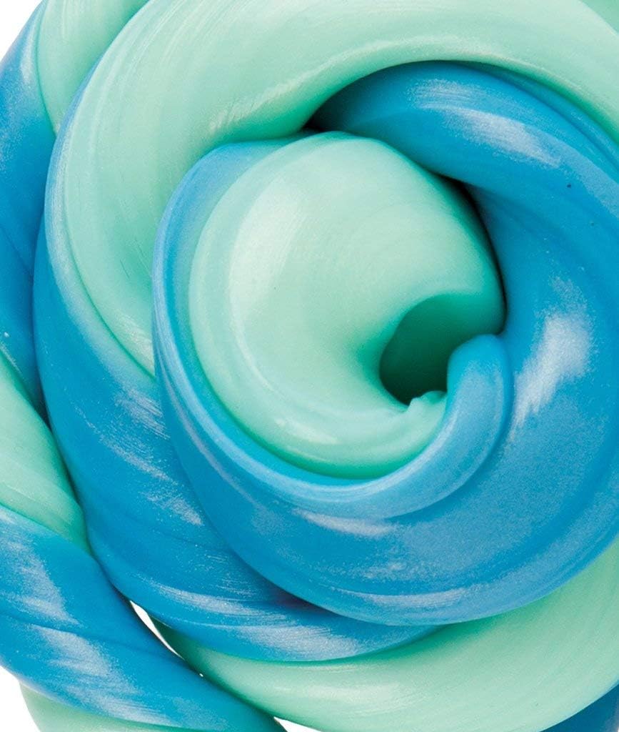 Crazy Aaron's Thinking Putty - Hypercolor: Emerald Sky - Fidget Toy For All Ages - Stretch, Change, Play and Create - Heat-Changing Blue Color That Never Dries Out - 4" Large Storage Tin - 3.2 oz