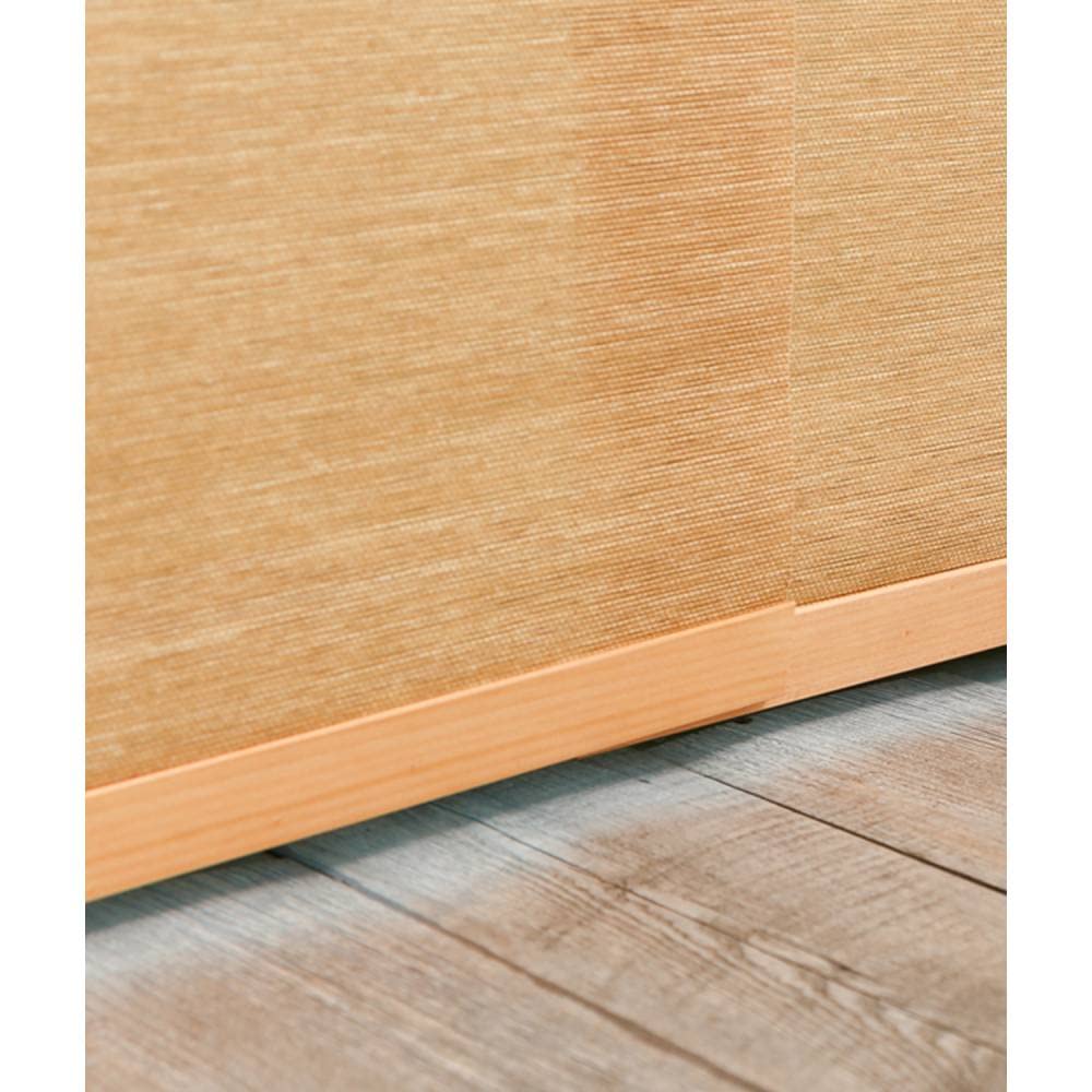 madecostore Japanese Panel Roller Blind, Cotton, Straw, L45 x H260cm, W 17.7" x L 102.4" (1 Panels) - Image 3