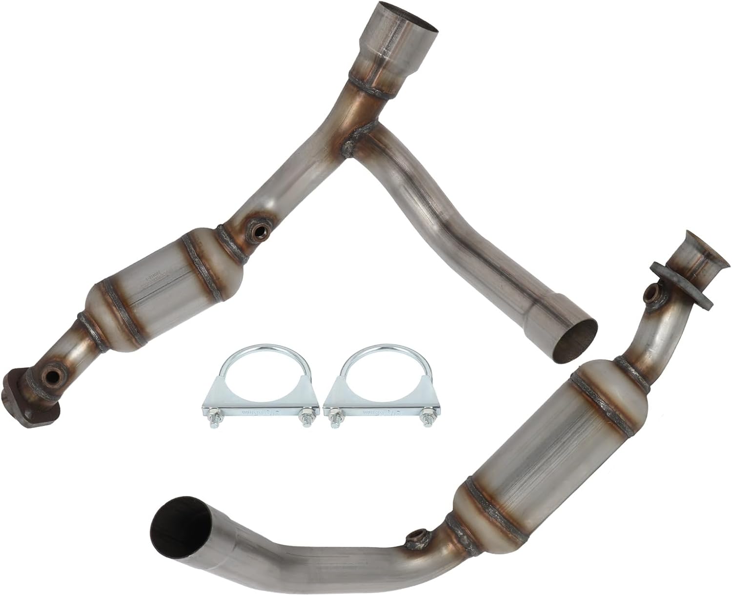 2PCS Catalytic Converter Fit For Dodge For Ram 1500 2006-2008, Replace 14631 44589, 5.7L(EPA Compliant)