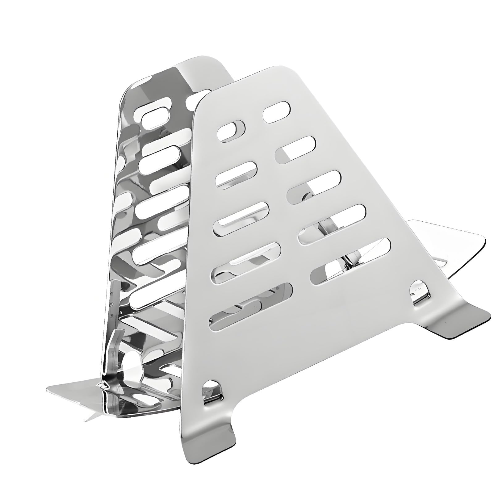 Tsophreniq Modern Vertical Kitchen Rack Holds Multiple Cookware Covers and Chopping Boards Maximize Compact Kitchen Counter Space Space Saving Countertop Rack