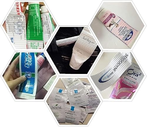 Miniatura 6 de Doremy - Exprimidor de tubo, escurridor de tubo de pintura para pasta de dientes, escurridor de tubos de pintura para varios cosméticos y salsas de