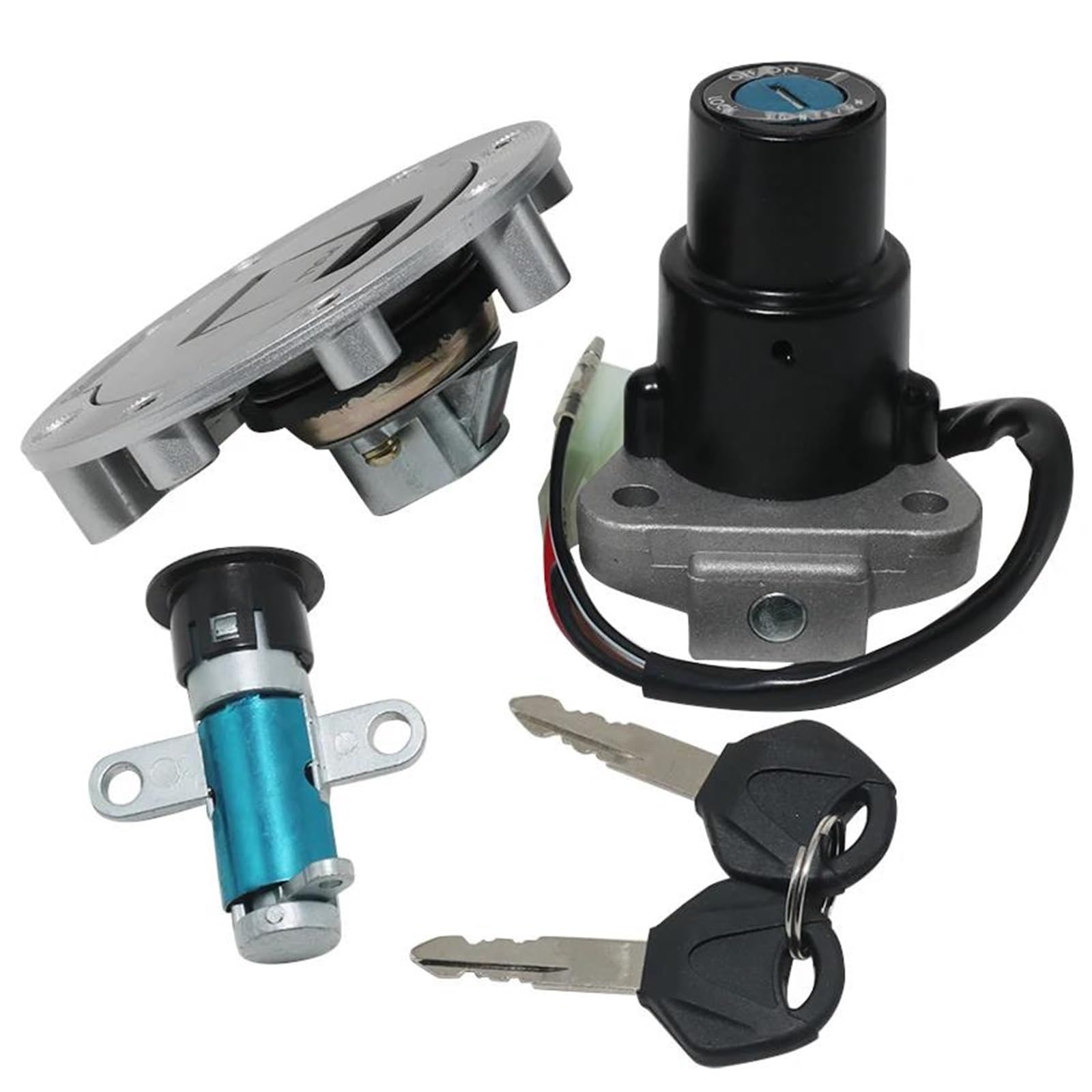 Interrupteur d'allumage moto TZR125 TDM850 kit clé réservoir