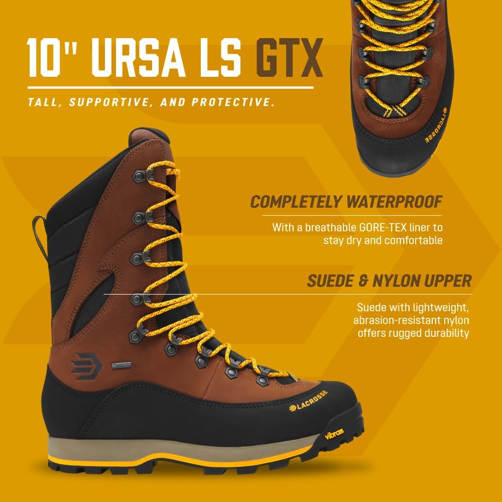LaCrosse Men's Ursa LS 10" GTX Waterproof Hunting Boot