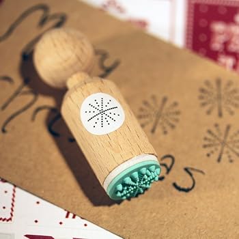 Download Christmas Snowflake Dotted Round Rubber Stamp Very Mini Xmas Craft Amazon Co Uk Kitchen Home 3D SVG Files Ideas | SVG, Paper Crafts, SVG File