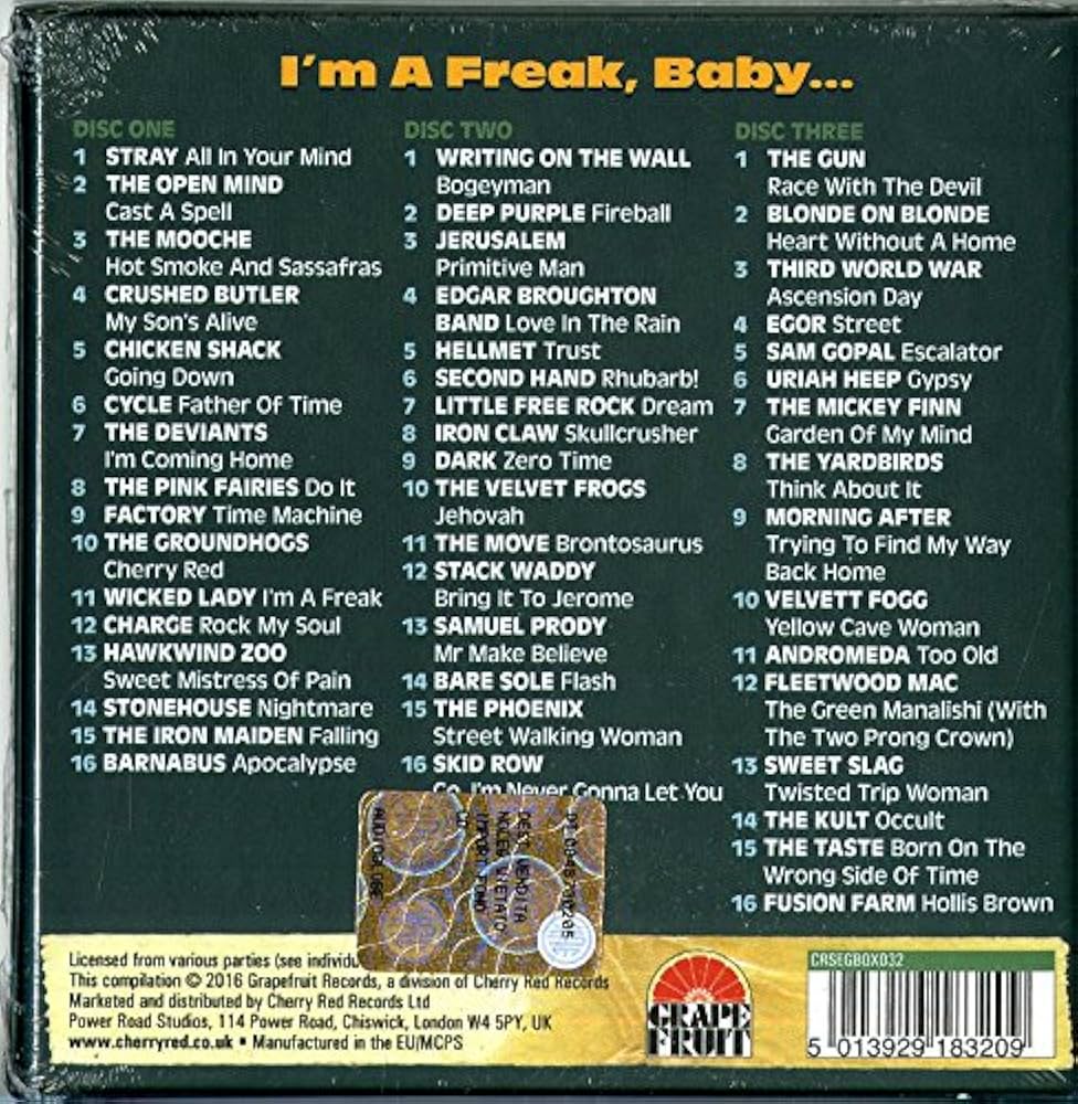 VARIOUS ARTISTS - I'm a Freak Baby: Journey Through The