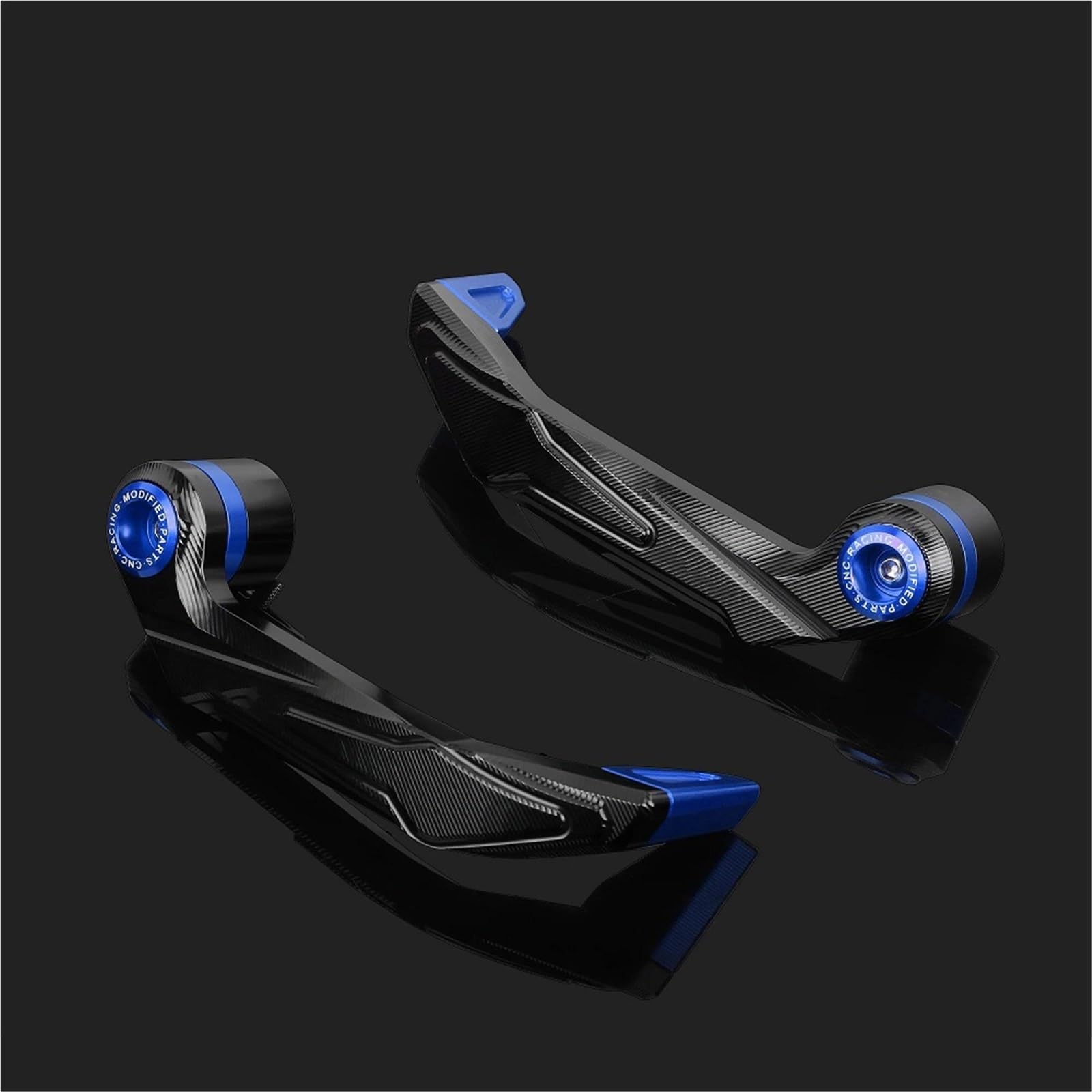 Hizorb Blue Handguards For Kawasaki Zx6r Zx6rr Zx-6R Zx-10R 2000-2021 2022 2023 2024 Motoecycle Handguards Brake Clutch Lever Guard Protector(Blue)