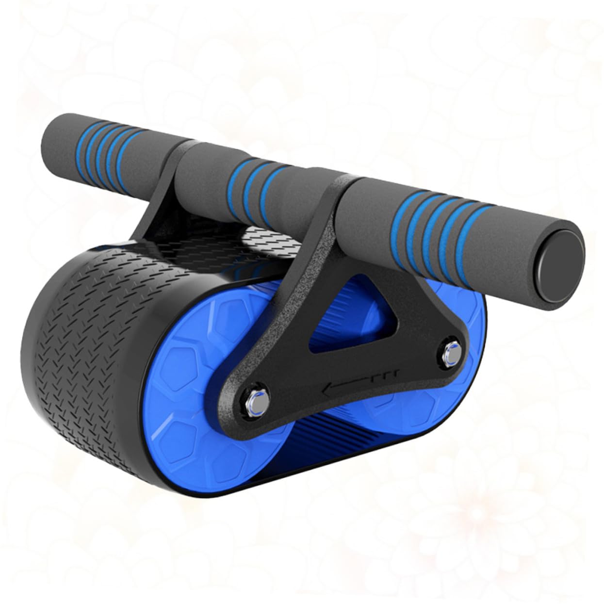 Ruota Addominali Fitness Professionale con Impugnature in Gomma ABS Ruota Widen Tank Rinforzata per Allenamento Addominali Uomo Donna Attrezzo Palestra per Esercizi Efficaci e