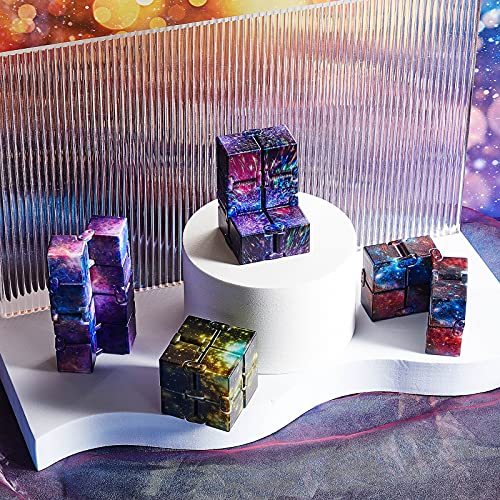 image for Skylety Cube Anxiety Relief Toy Hand Held Magic Sensory Stress Cube To