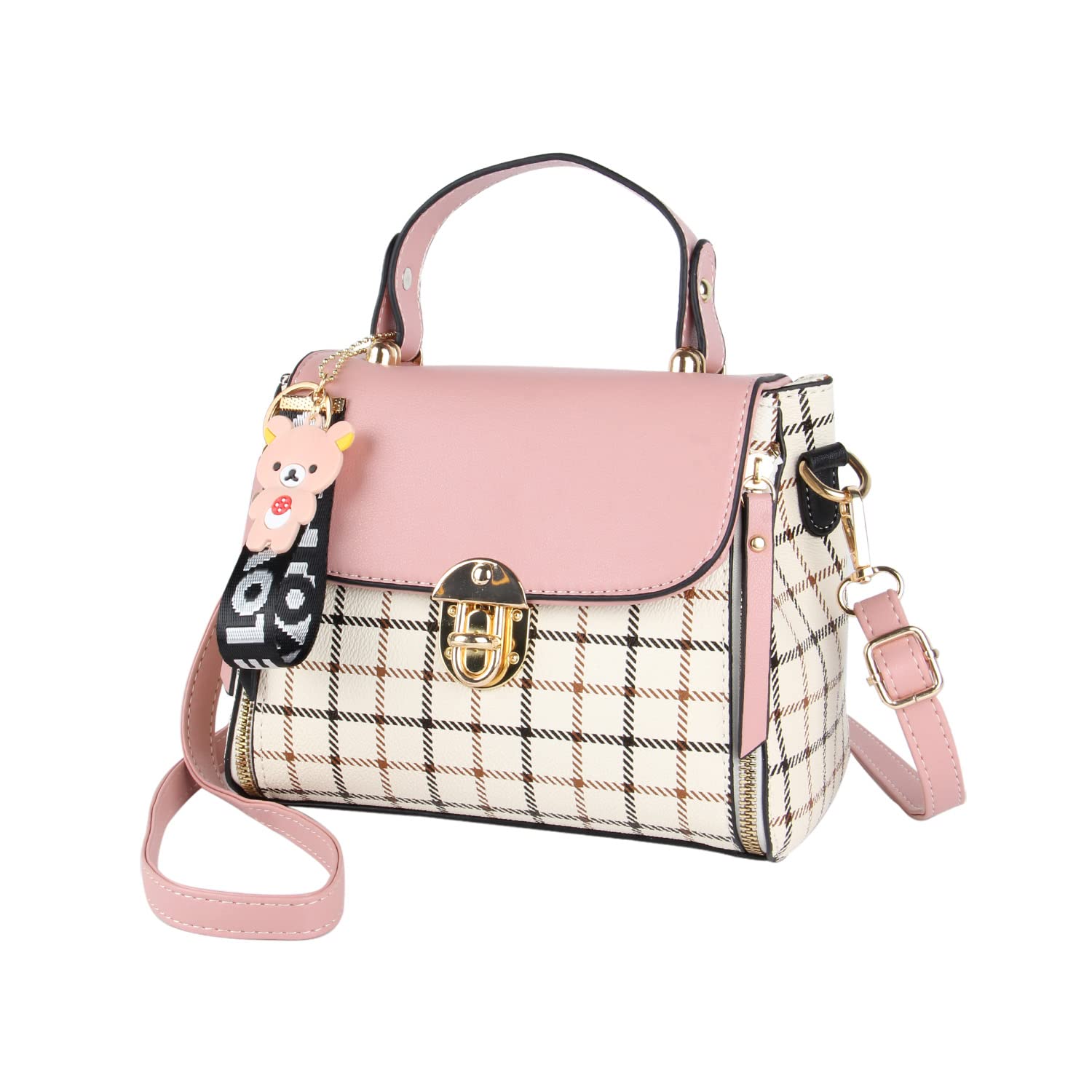 Women Fashion Lattice Tote