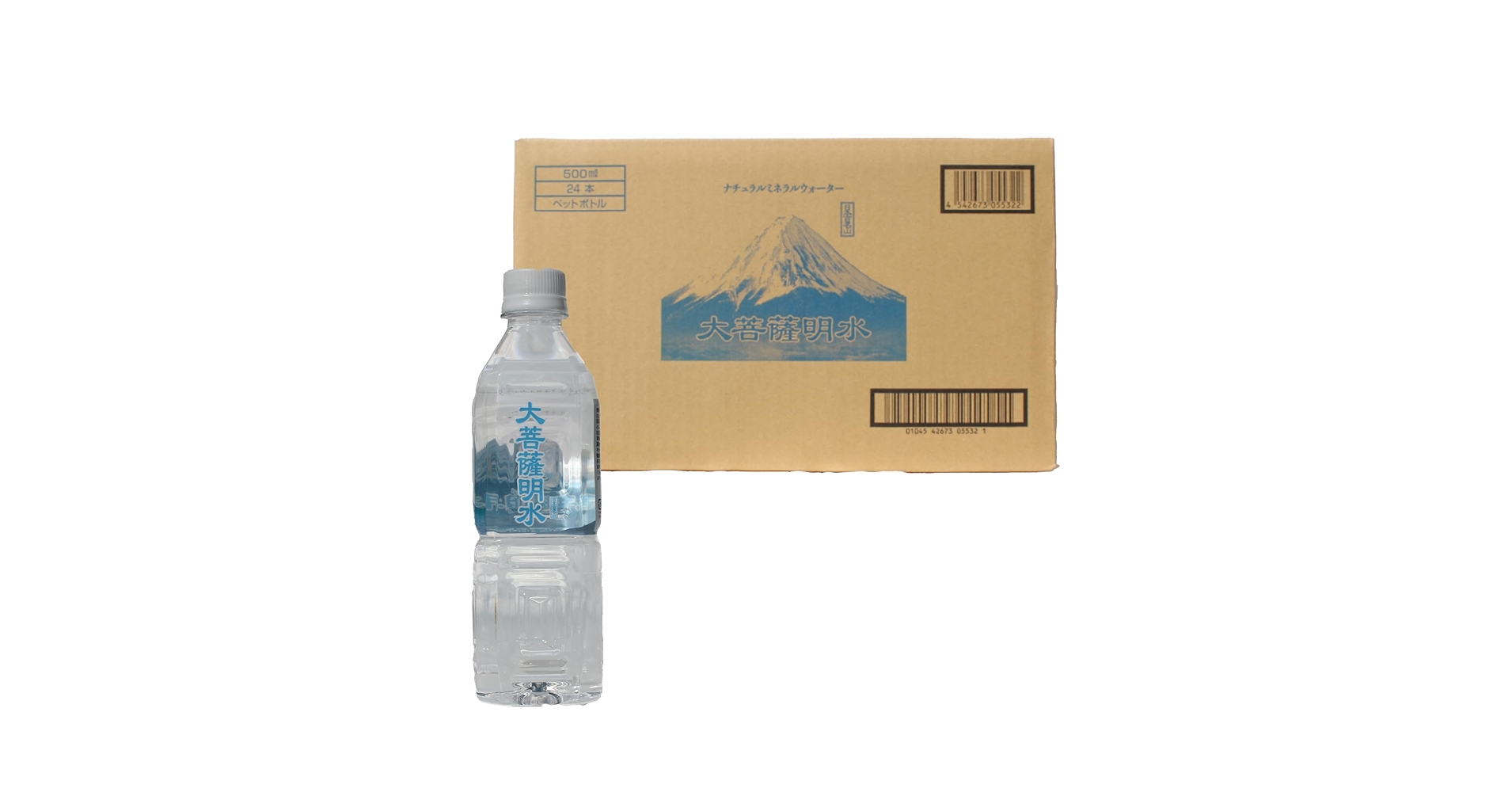 Amazon.co.jp: 大菩薩明水 500ml×1箱（計24本）ミネラル