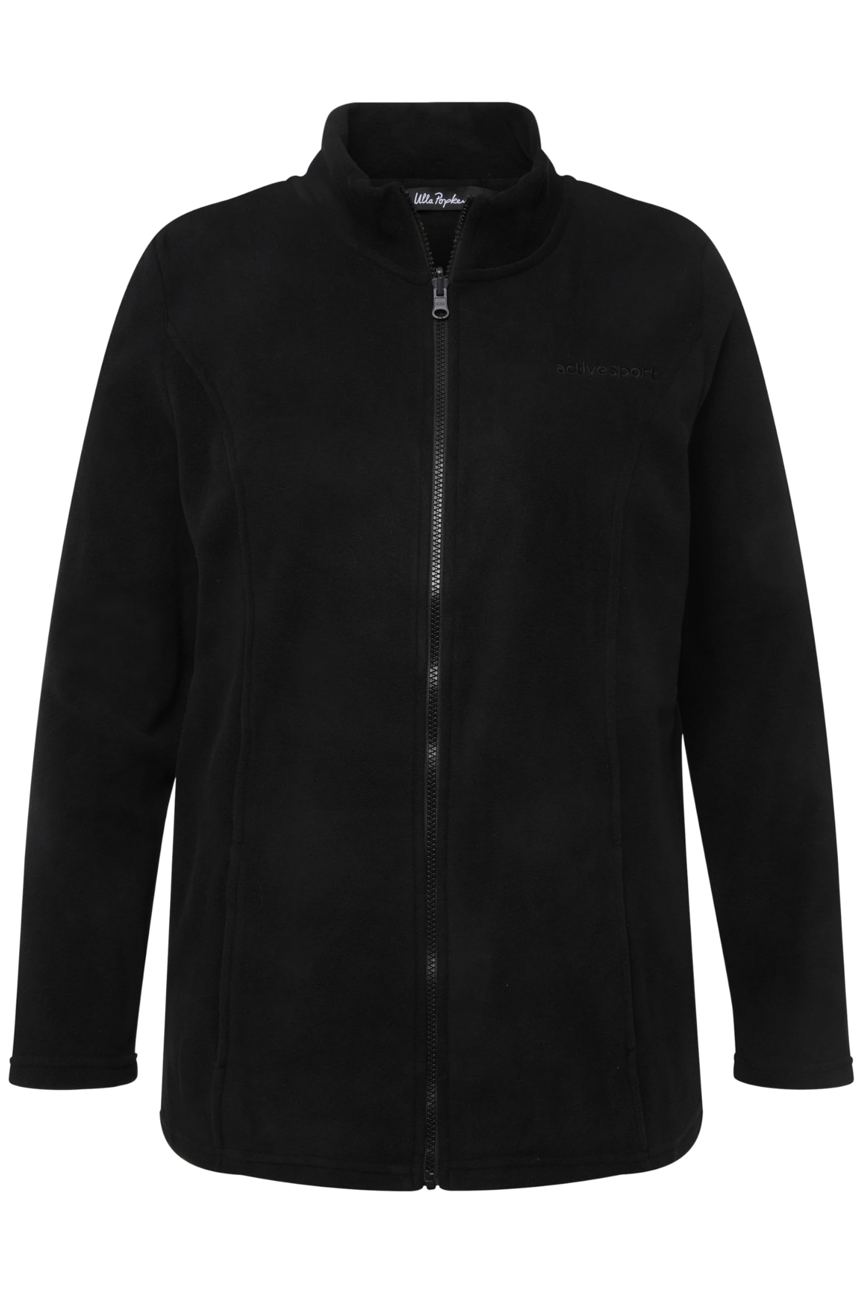 Ulla Popken Fleecejacke, Baukastensystem, Innenjacke, Stehkragen Veste de survêtement Femme (Lot de 1)