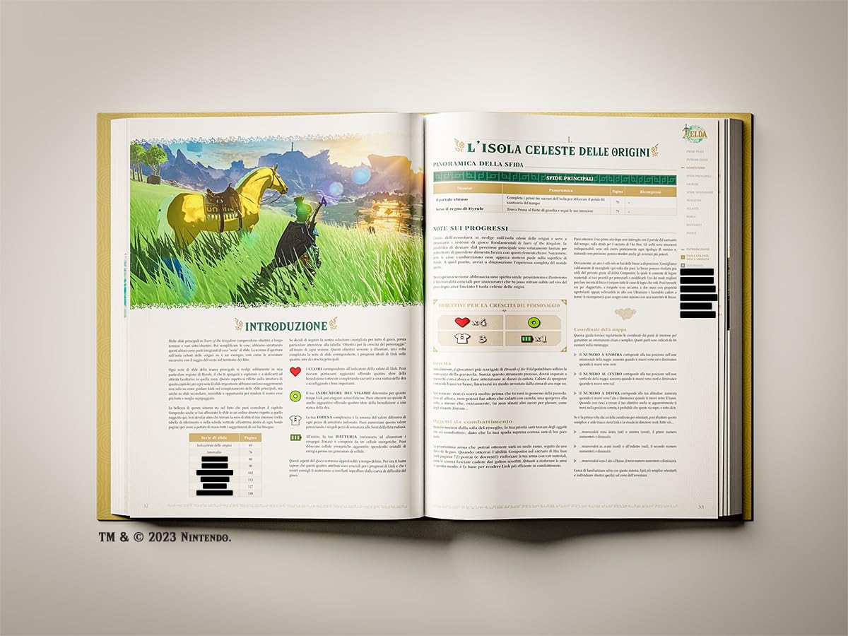 THE LEGEND OF ZELDA ™ : TEARS OF THE KINGDOM -LA GUIDA UFFICIALE COMPLETA - EDIZIONE STANDARD - IN ITALIANO