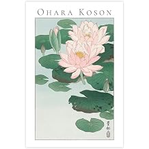 BMtyDG Ohara Koson -Water Lily Canvas Poster Wall Art Artist Prints Bedroom And Living Room Decorative Oil Paintings Unframe 16x24inch