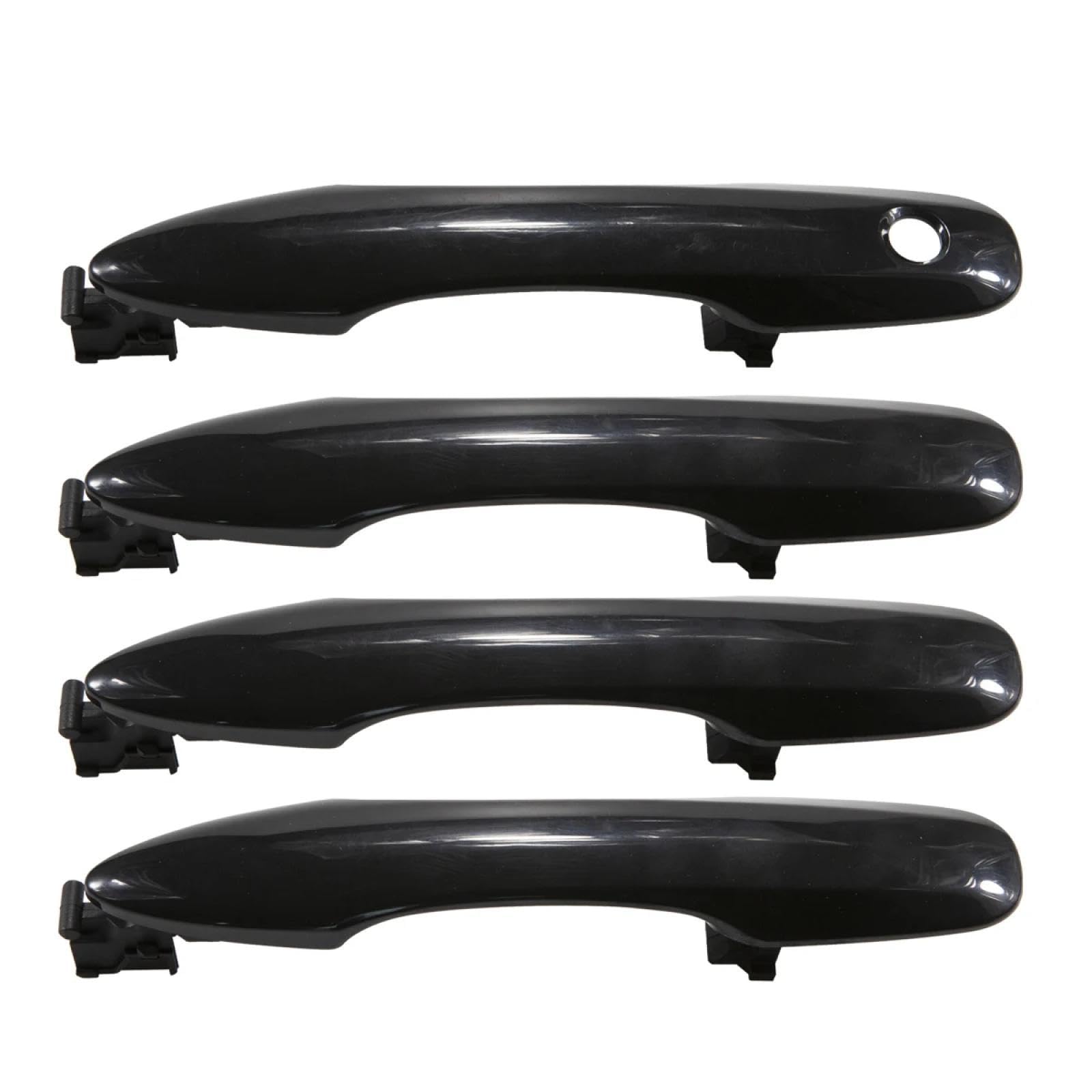 Exterior Door Handle For 2014-2019 Toyota Corolla – Front Driver Left Side, Black, With Key Hole
