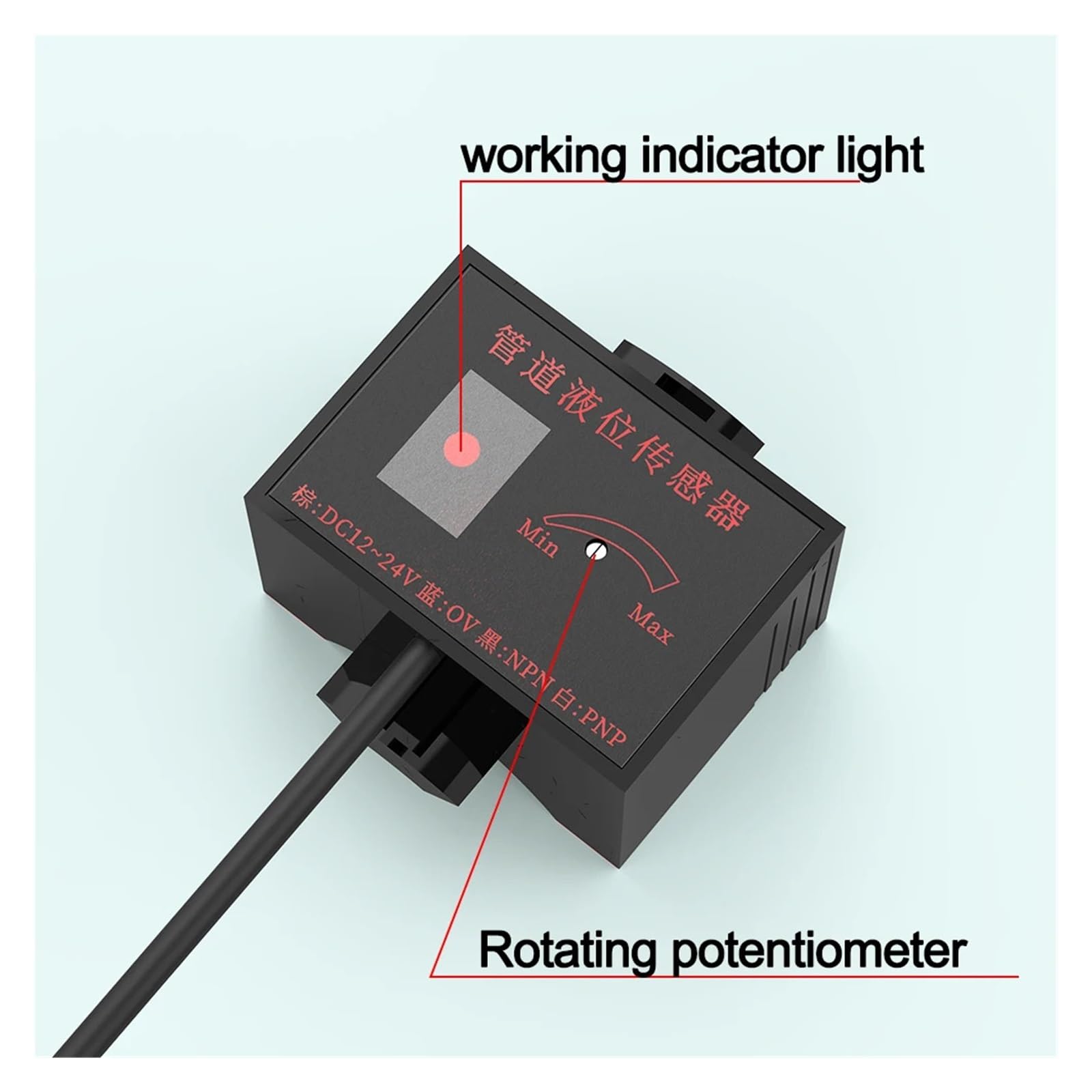 Sensor de proximidad capacitivo | Salida: NPN/PNP(6-13mm pipeline)