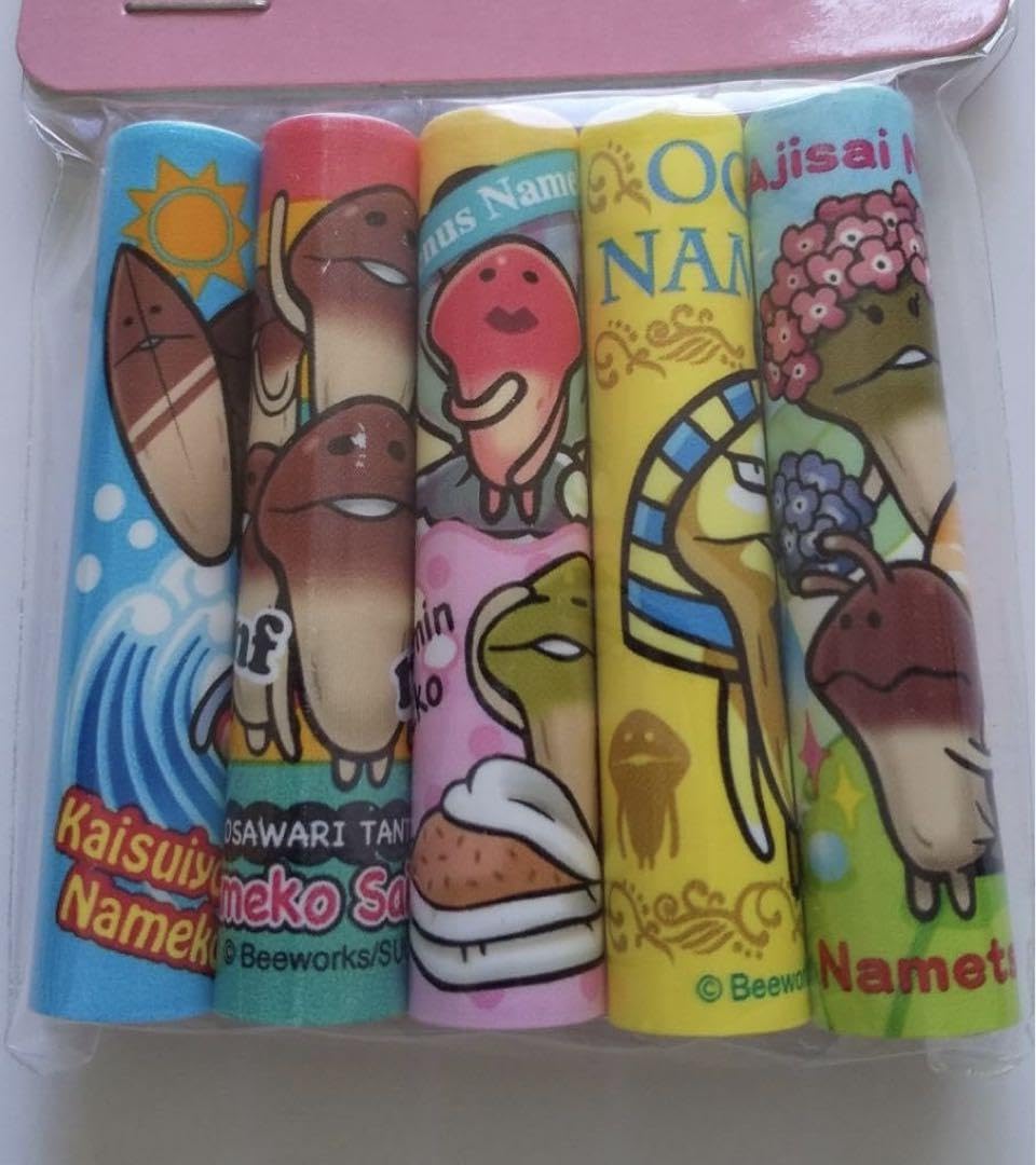 Amazon.co.jp: おさわり探偵 なめこ栽培キット えんぴつキャップ 2個組