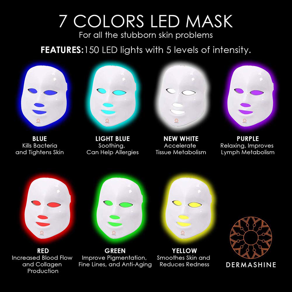 Beauty mask mask macchina importatore acne Beauty Equipment (7 colori)-anti invecchiamento-ridurre le rughe-pelle giovane