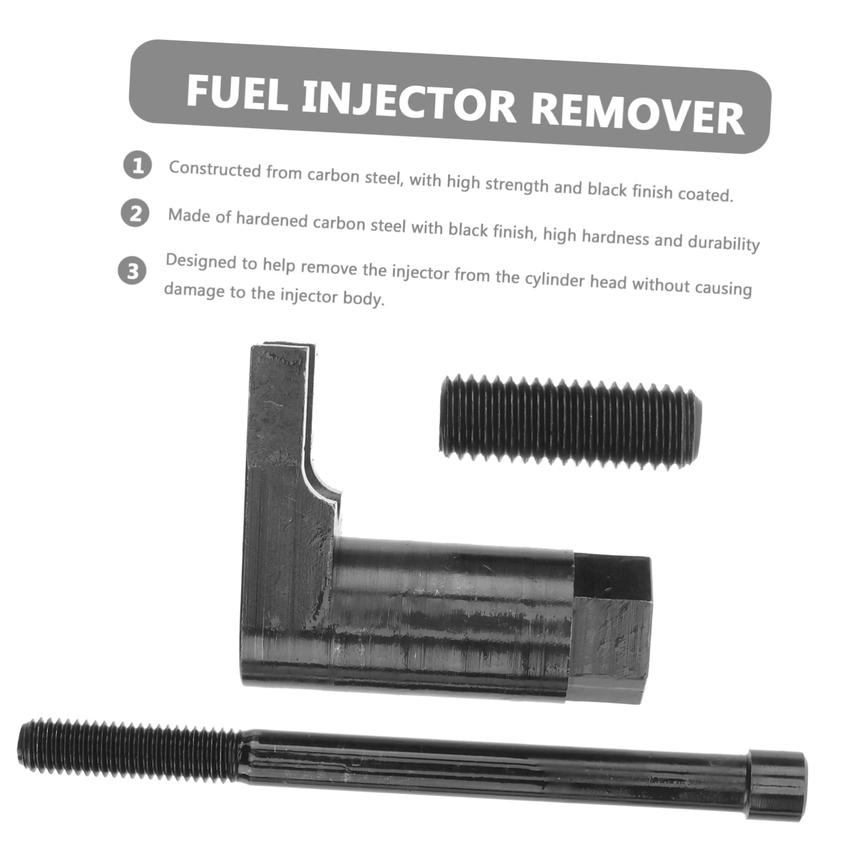 Cabilock L'iniettore Acciaio al Carbonio Resistente alla Corrosione 2011-2018 in Stili multipli Strumento di Rimozione Iniettore Carburante Motori 6.7l Veicolo Diesel senza Danneggiare