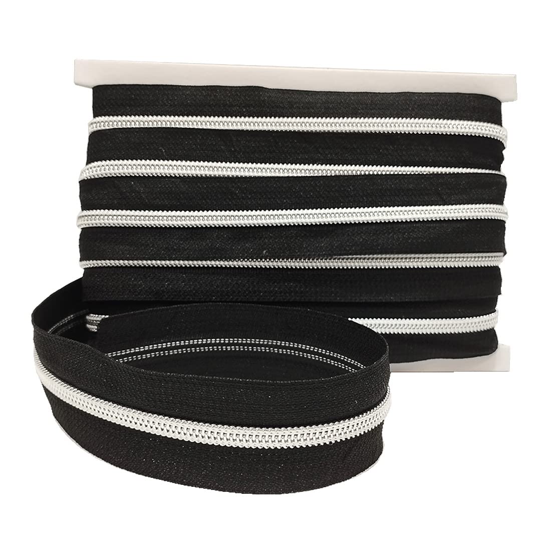 4 Mètres Fermeture Éclair Continue En Nylon + 10 Curseurs Coulissants