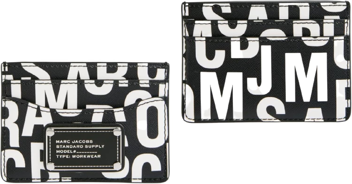 Marc Jacobs Standard Supply Workwear credit card case (Black White)