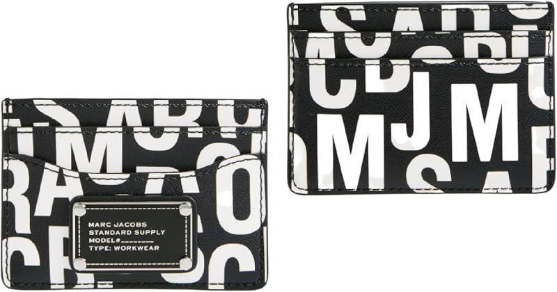 Marc Jacobs Standard Supply Workwear credit card case (Black White)