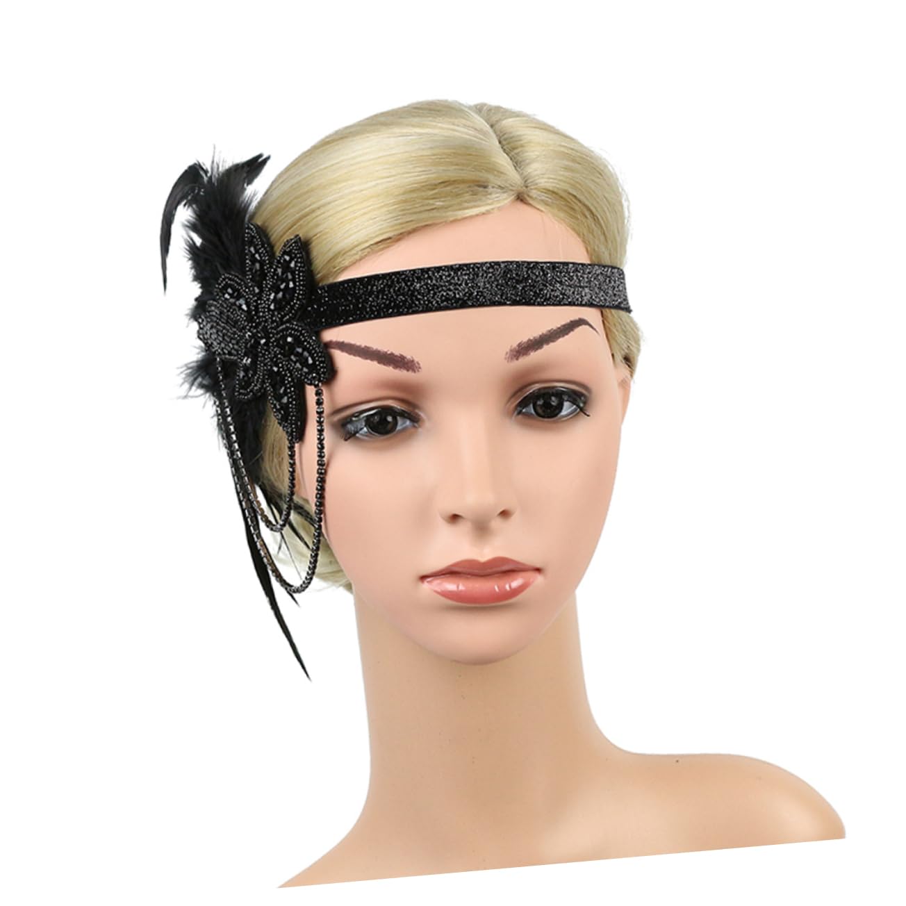 FRCOLOR 3 Diademas Suaves Y Cómodas Con Borlas Para Mujer Accesorio Elegante Para Fiestas.