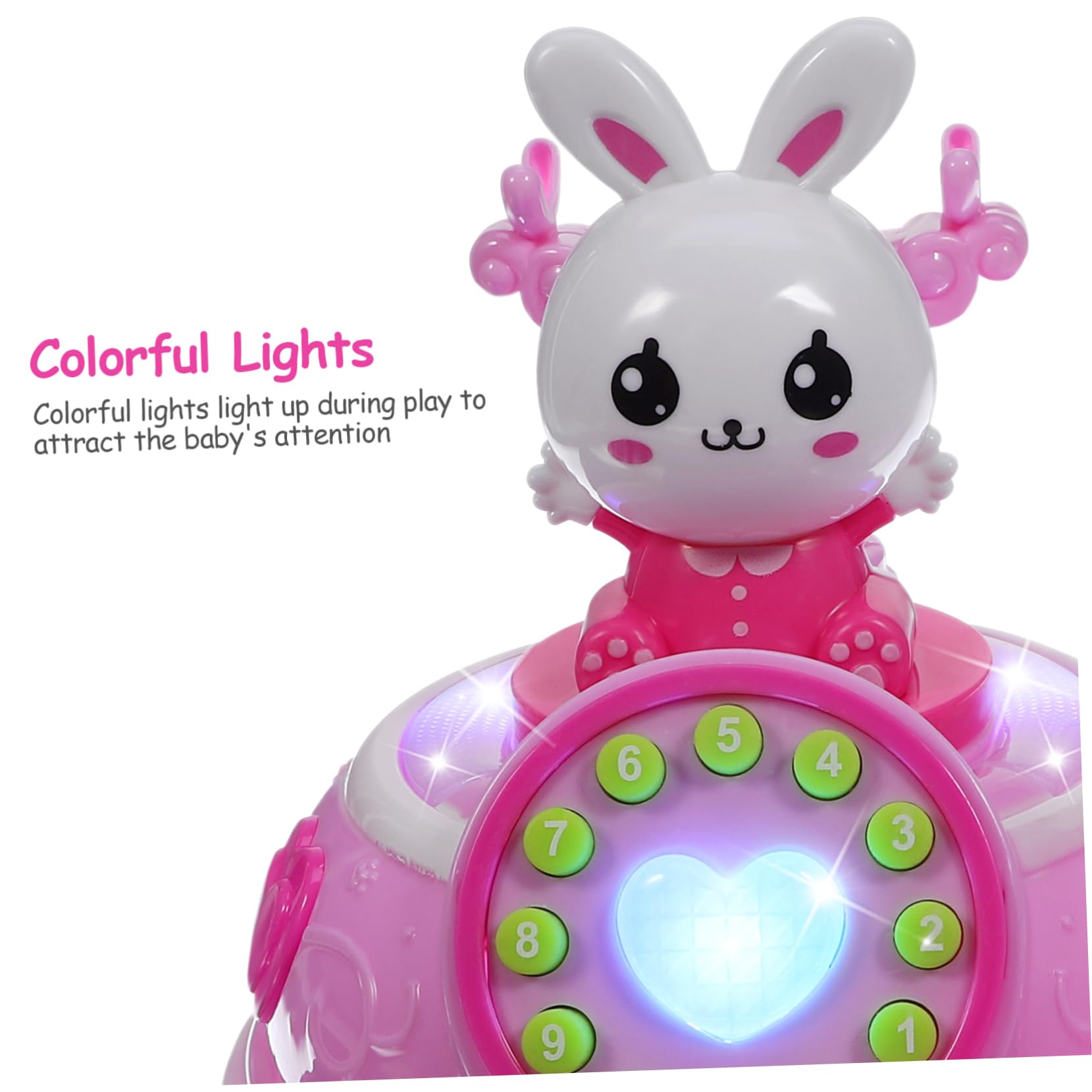 Jouet de Téléphone de Simulation de Jouer de Musique Apprendre Anglais Cadeau pour Enfant(Bleu) - Jeux - Jouets