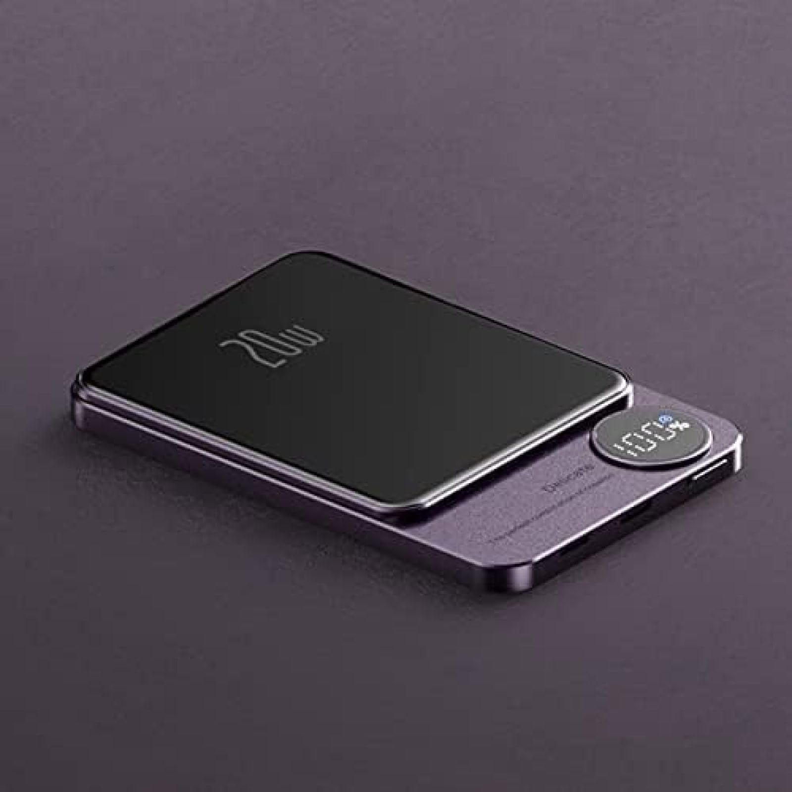 Powerbank 10000 mAh Power Bank Charge Rapide Portable sans Fil Charge Rapide 100% écran LED Chargeur Portable Batterie Compatible avec divers smartphones et Autres appareils USB, Vert Fonc