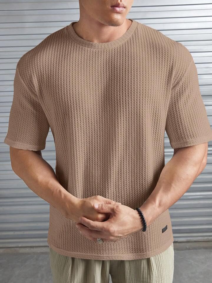 Image of Pivl Men's Summer Striped Style Trendy t Shirt