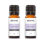 Lavender Essential Oil by Revive Essential Oils 2 Pack - REVIVEEO - 100% Pure Therapeutic Grade, for Diffuser, Humidifier, Massage, Aromatherapy, Skin & Hair Care, Unrefined Oils with No Fillers