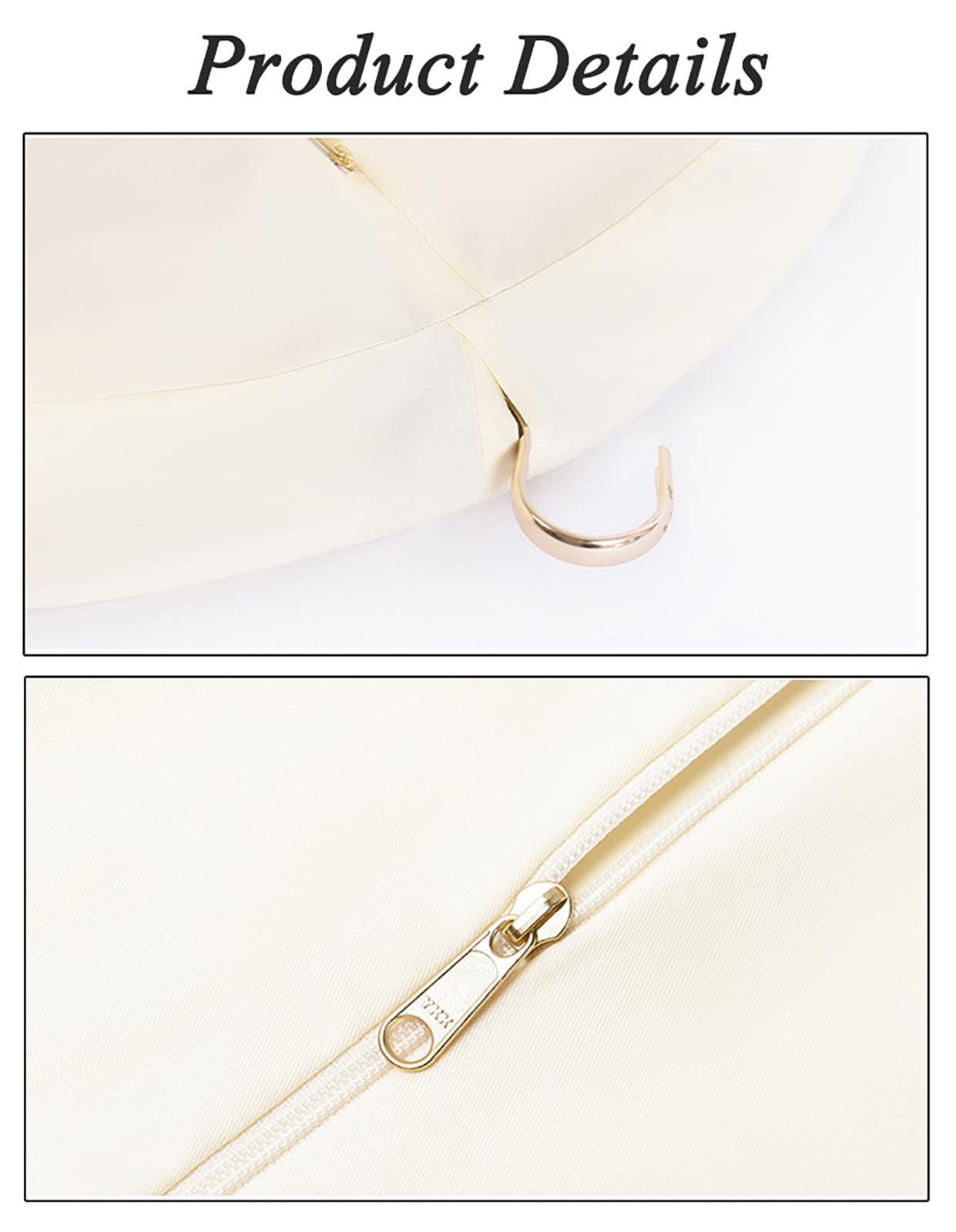 Baumwollkleidersack, 3 Stück Hängende Kleidersäcke Atmungsaktive Anzugtaschen Mit Metallreißverschluss Kleiderhüllen Für Pelz, Nerz, Daunenmäntel(Size:100×58cm,Color:Breiter)