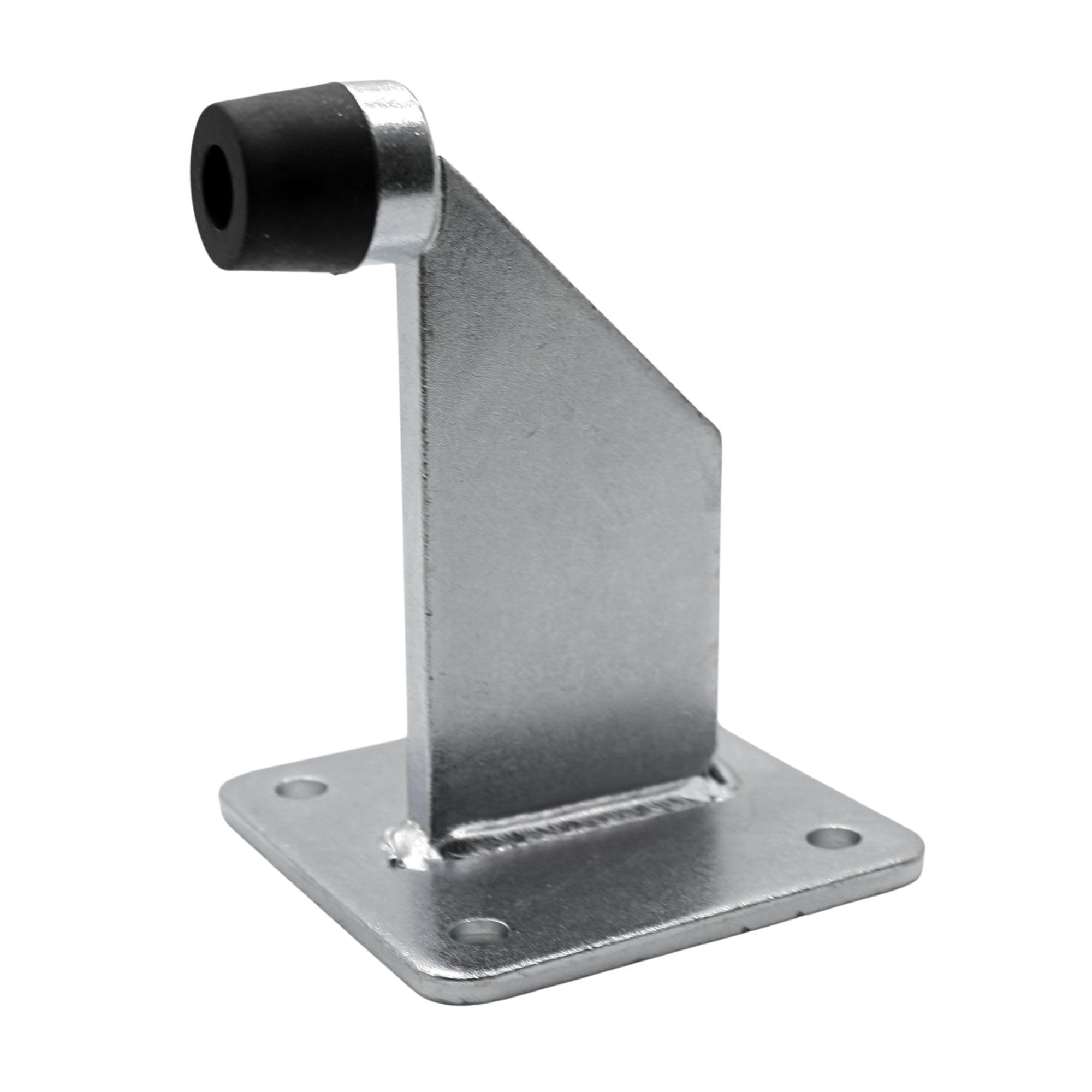 DOJA Barcelona Floor Door Stop – 100 x 100 x 142 mm – Ground Entry Lock and Access Brake – Robust Design, Heavy Duty Galvanised Steel and Easy Installation – Secure Door Stopper