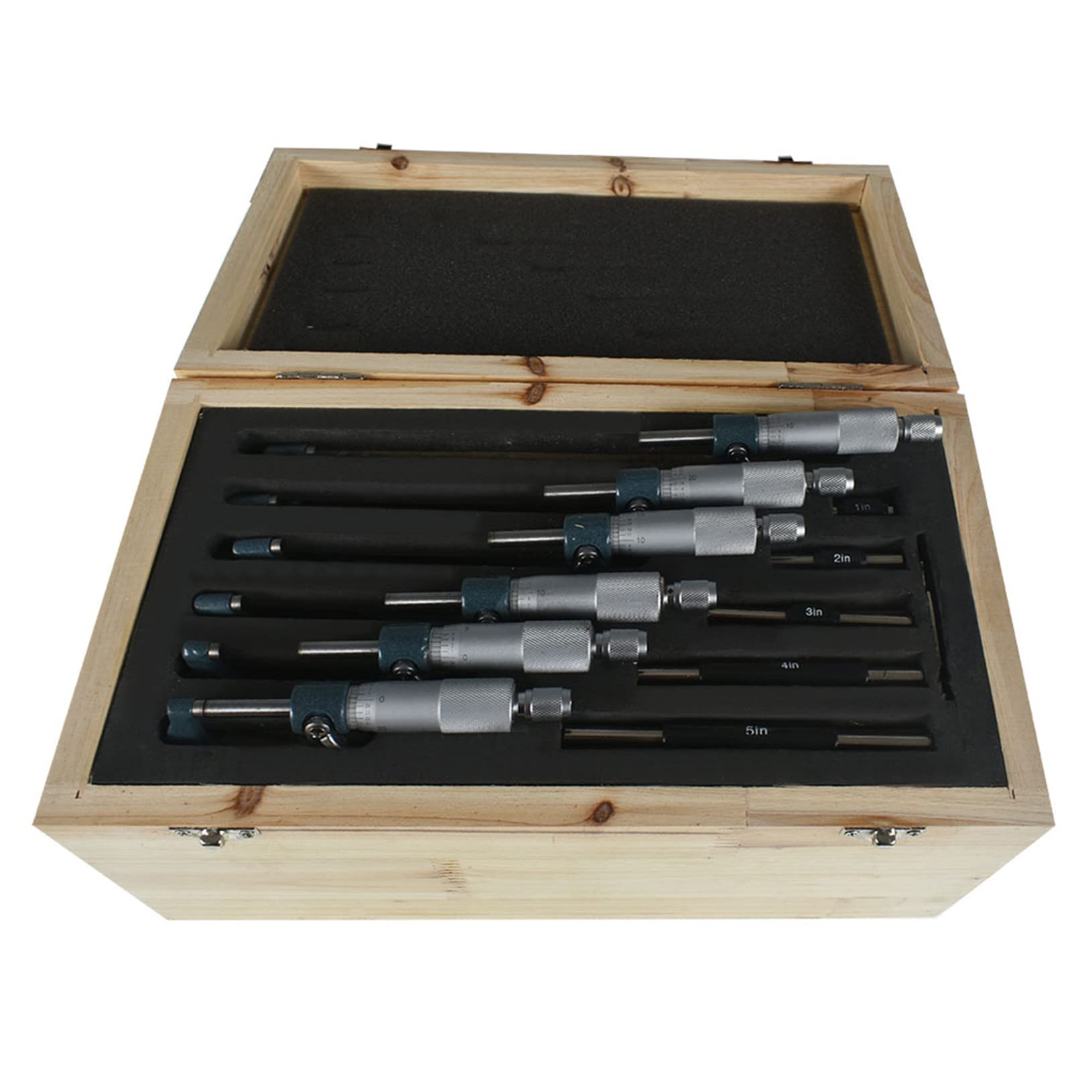 Snapklik.com : Raseparter 6-Pack Outside Micrometer Set 0-6In Precision ...