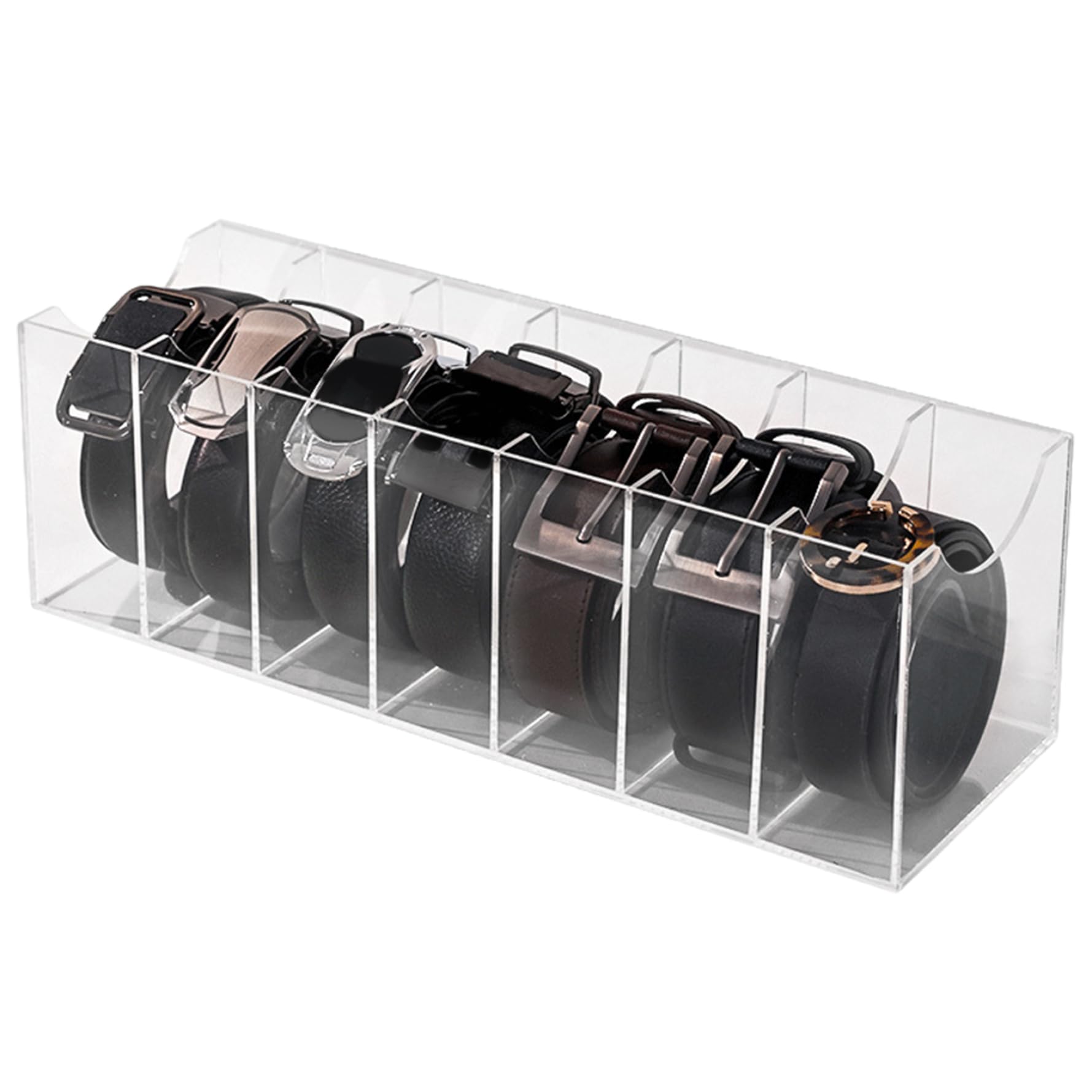 Organisateur de Ceinture Acrylique Transparent pour Ranger Vos Montres et Maquillage