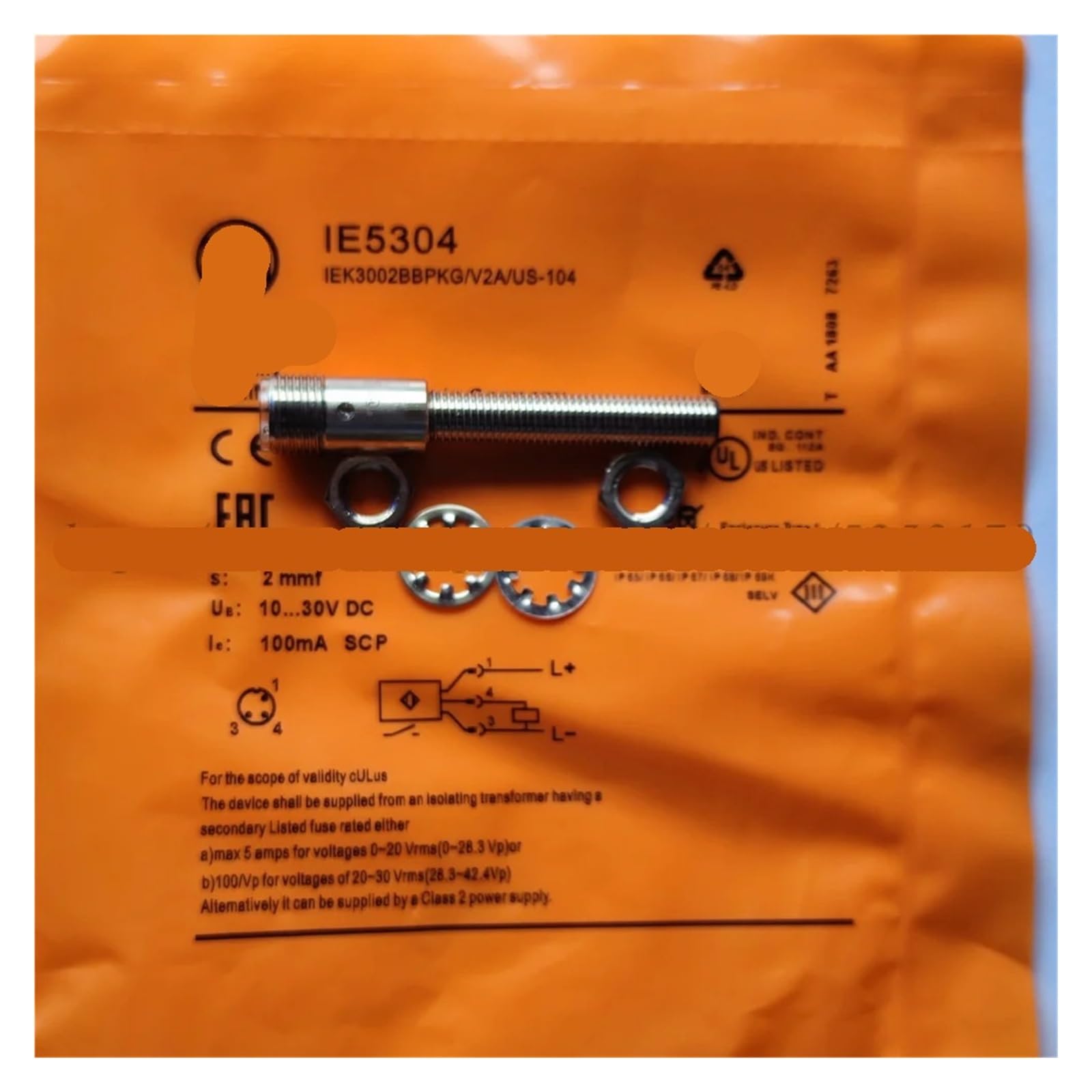 MBPAIHOP IE5312 IE5295 IE5304 IE5122 Proximity Switch Sensor(IE5295)
