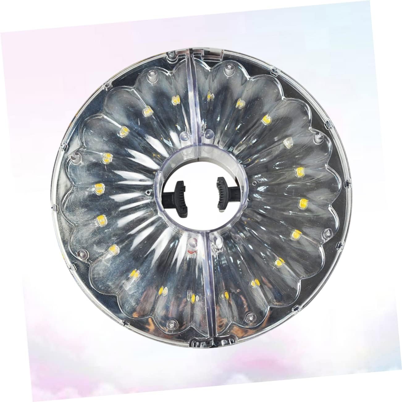 LED Umbrella Light Detachable Emergency Light for Outdoor Use Portable Warm White Lamp for Camping Garden and Patio Activities Battery Design