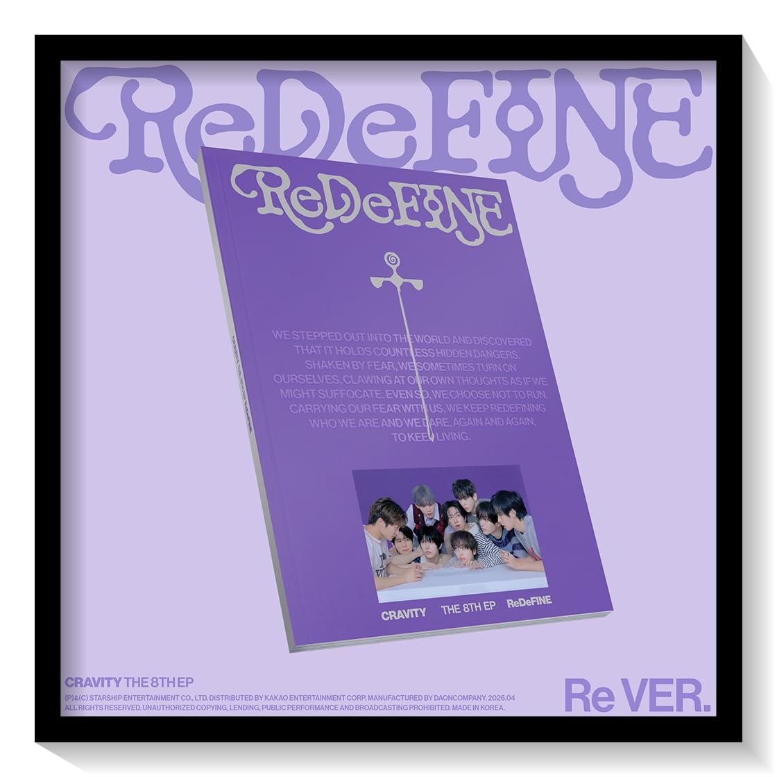 Amazon.co.jp: CRAVITY (クラビティ) - THE 8TH EP [ ReDeFINE ] 韓国