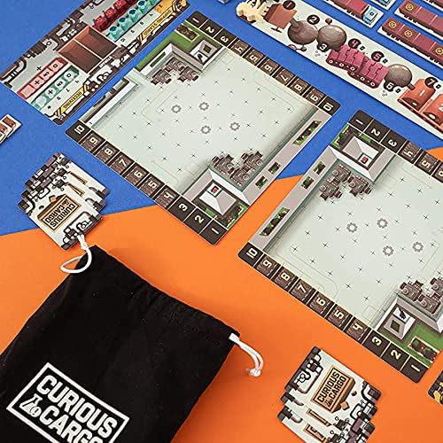 Capstone Games: Curious Cargo, Strategy Board Game, 6 Unique Player Boards Included and 2 Game Modes, Competitive 2 Player Game, Ages 12 and Up, 30 to 60 Minute Play Time image 4