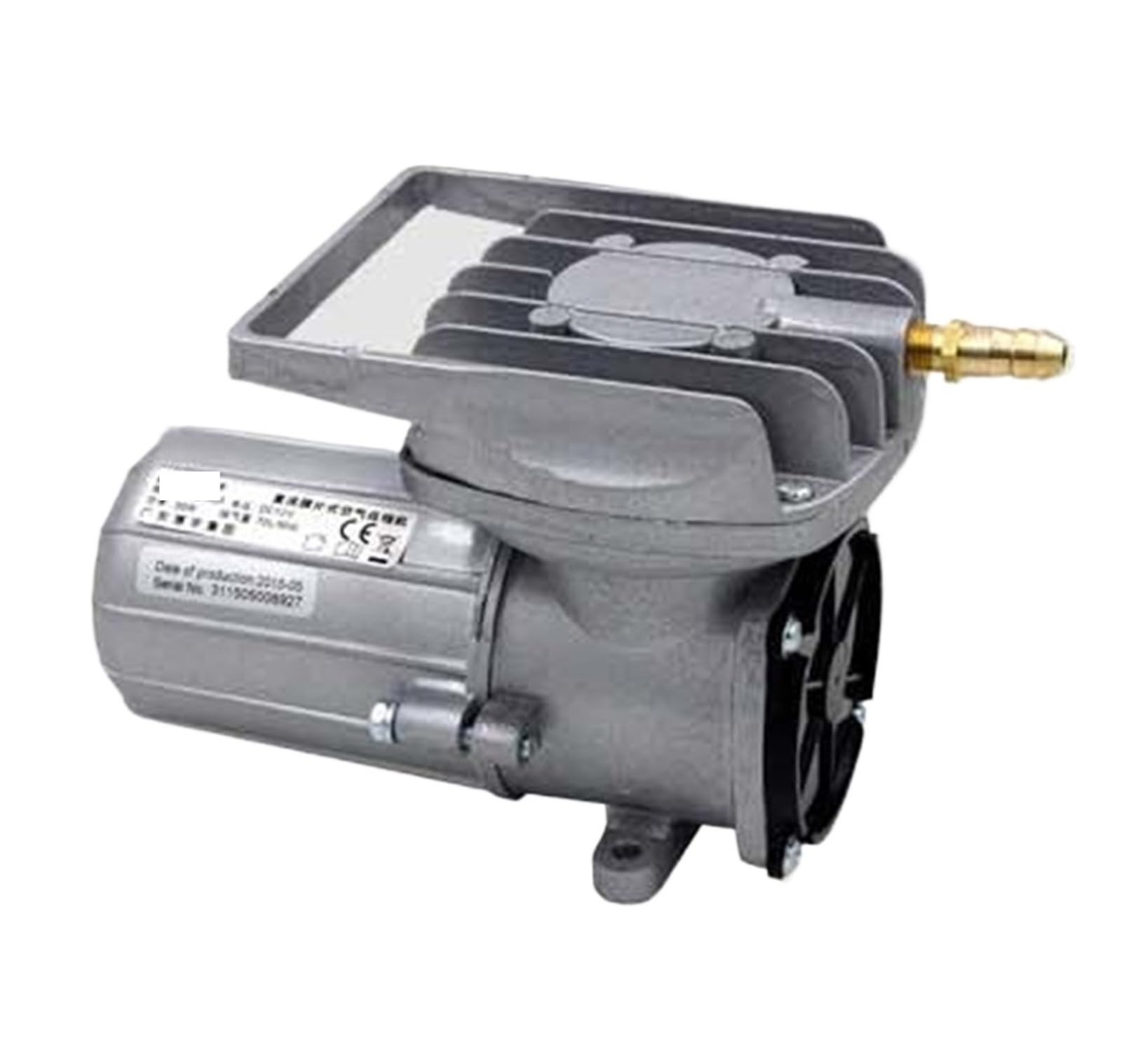 CUDTAPI DC Air Pump Fish Tank Pond Aquarium Aerator Pressure Diaphragm Compressor Oxygen Oxygenation(ACQ-903)