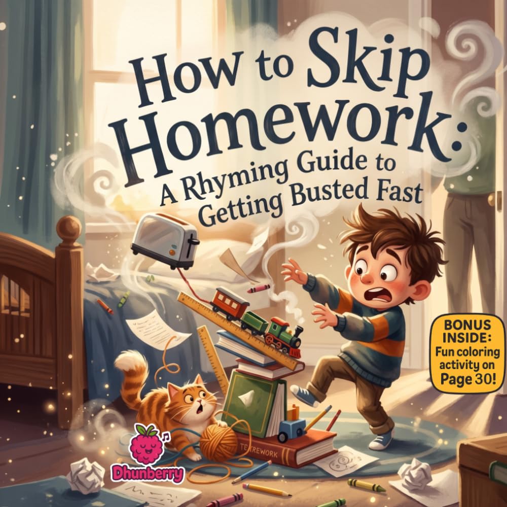 How to Skip Homework: A Funny Rhyming Tale About Silly Excuses and Honest Choices