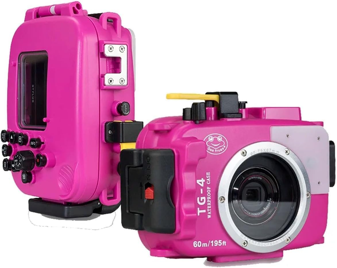 オリンパス　TG-4 ハウジングセット Amazon | Seafrogs 水中カメラハウジング オリンパス TG-4用